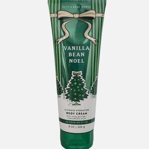 NEW Bath & Body Works Vanilla Bean Noel Ultimate Hydration Body Cream 8 oz